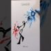 drawing stickman in different level 1-7 part 15 #shorts #art #drawing #stickman