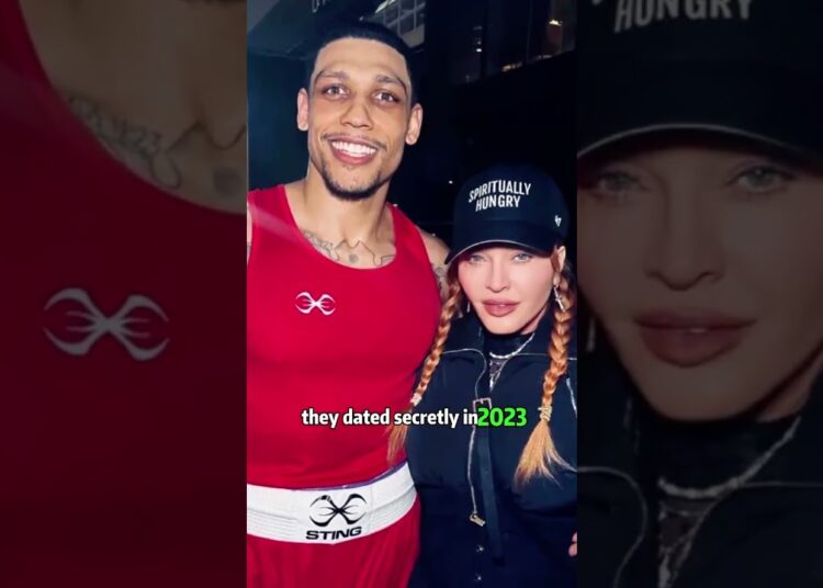 BREAKING GOSSIP! 67-YEAR-OLDPOP DIVA MADONNA WAS CAUGHTIN A SECRET ROMANCE.