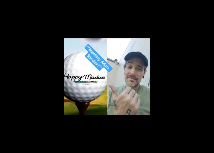Meeting Adam Sandler! #enigma696 #duet #celebrity #celebritynews #love #lifeisbutadream #like