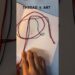 Butterfly drawing. THREAD ART. #howtodraw #art #drawing #artist #shorts