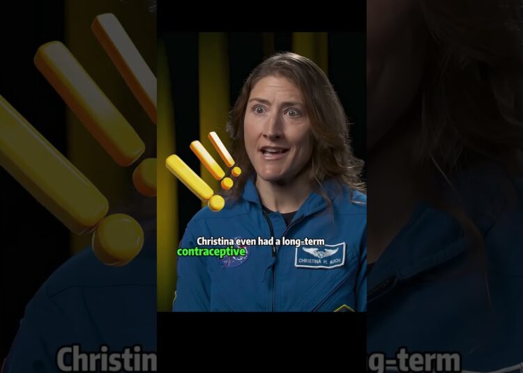 How Female Astronauts Manage Periods in Space？#foryou #celebrity #astronaut