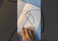 Thread art. EAGLE DRAWING. #howtodraw #art #drawing #artist #shorts