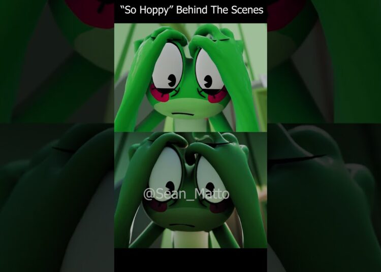 “SO HOPPY!” – (Ribbit Abstraction Song) | (#shorts) Behind The Scenes