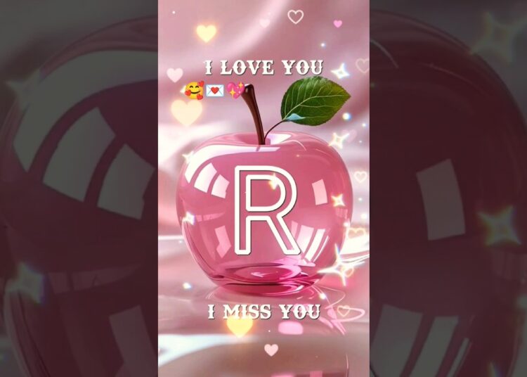 R💌💖 Couple Letter Name Art Drawing Status||Couple Name Art Design||#shorts​ #foryou​ #nameart​ #art​