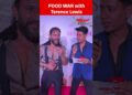 Food War with Terence Lewis🥘 #mirchiplus #feminamissindia #foodie #celebrity #terencelewis