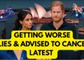 AUSSIE POLICE SUGGEST TO CANCEL TOUR – SUSSEX LATEST #royal #meghan #princeharry