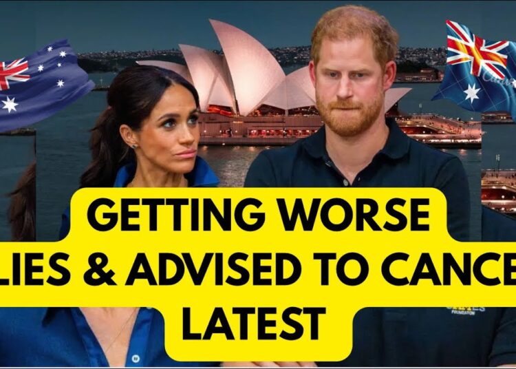 AUSSIE POLICE SUGGEST TO CANCEL TOUR – SUSSEX LATEST #royal #meghan #princeharry