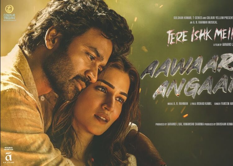 Aawaara Angaara (Full Video): Tere Ishk Mein | Dhanush, Kriti | AR Rahman,Faheem|Aanand LR|Bhushan K
