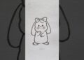 Easy things to draw when bored part 144 #drawing #art