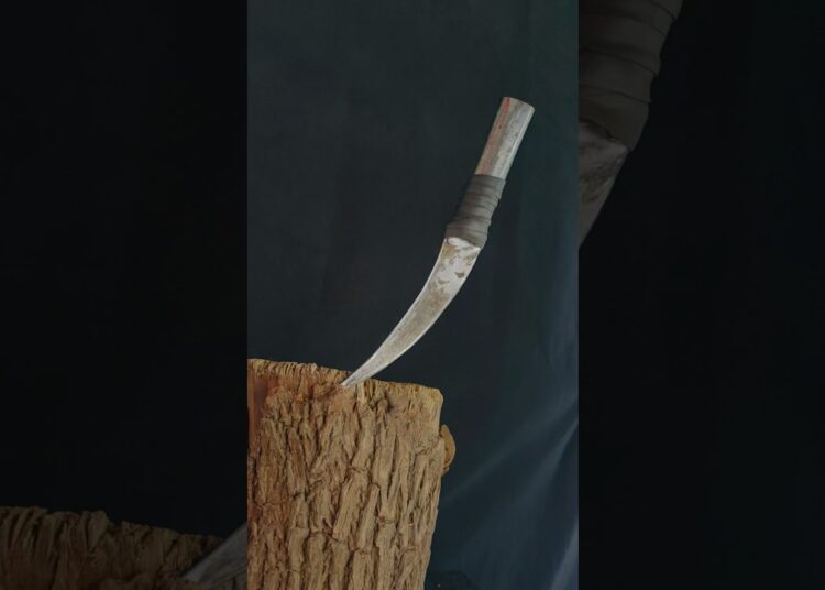 Making knife #survival #art #diy #art #craft #creative #artist #shortvideo #knifeskills #viralvideo