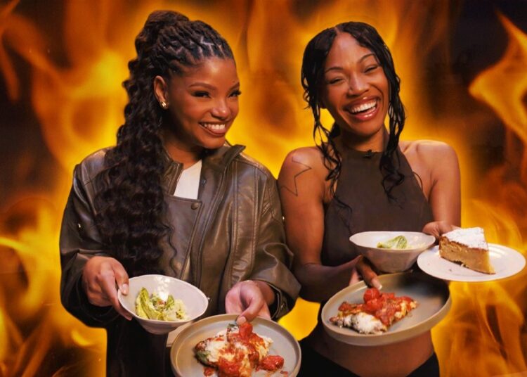 FEEDING STARVING CELEBRITIES FT. HALLE BAILEY