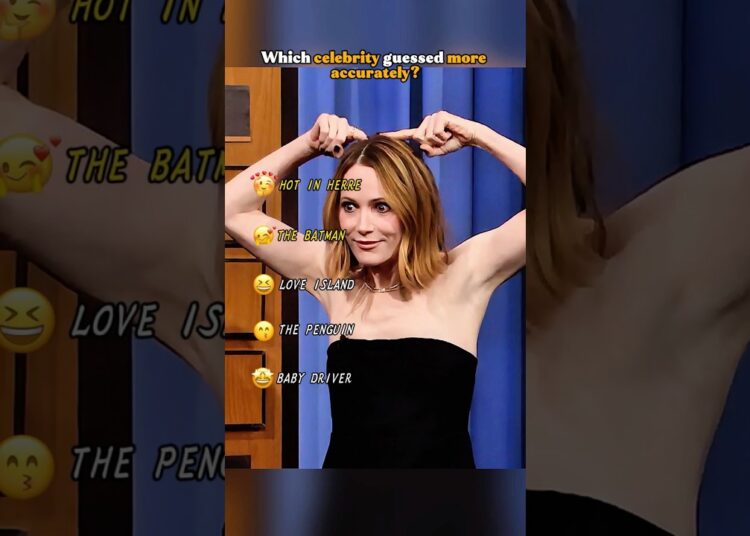 Which celebrity guessed more accurately? #youtube #celebrity