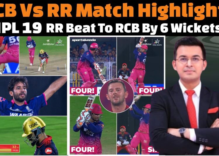 Rajasthan Royals vs Royal Challengers Bangalore complete match highlights IPL 2026 today.