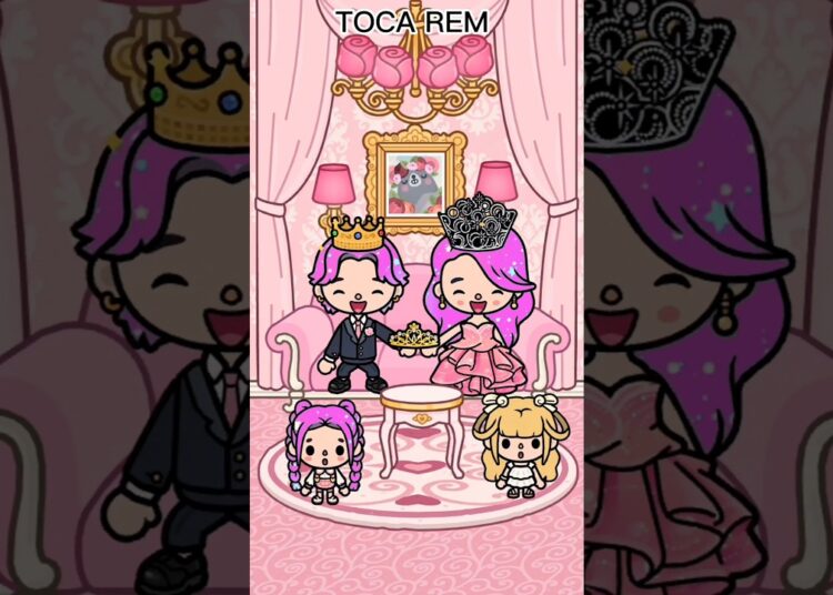 1 or 2? ​Good Girl vs Bad Girl: The Royal Selection 🏰#tocaboca #tocalifeworld #tocalife #shorts