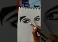 How to draw Eyes 👀#drawing #artist #shorts #painting