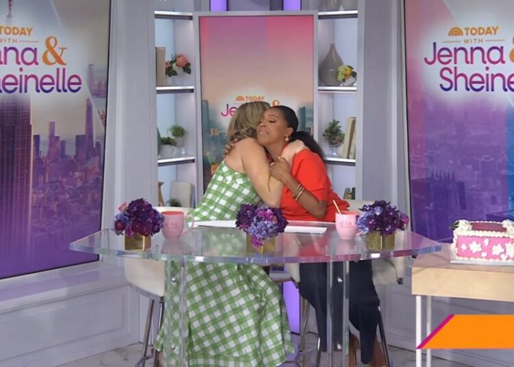 Jenna Bush Hager and Sheinelle Jones on the April 17, 2026, episode of NBC's 'Today With Jenna & Sheinelle.'