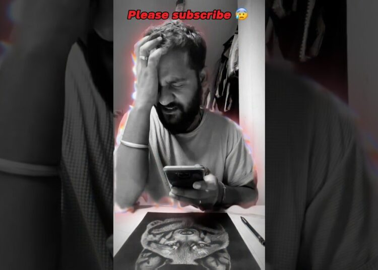 youtubers or artists 😶‍🌫️ # #trend #vs #art #artist #artwork #portrait #shortsfeed #drawingstyles