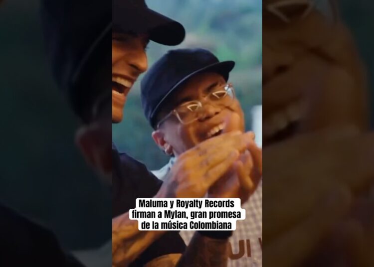 MALUMA Y ROYALTY RECORDS FIRMAN A MYLAN, GRAN PROMESA DE LA MÚSICA COLOMBIANA #maluma #royalty