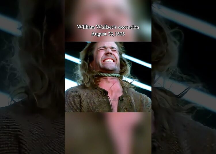 William Wallace’s execution #viral #shorts #royal #royalty #history