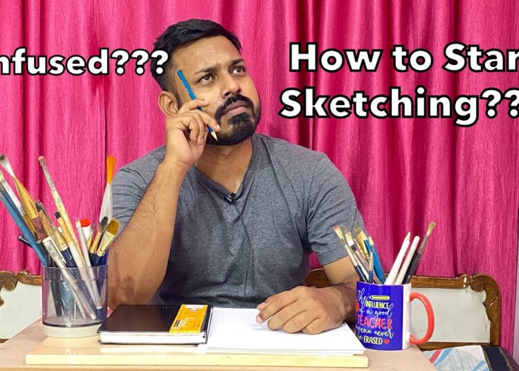 Sketching Tips for Beginners | How to start Sketching | Artist Deepkaran |