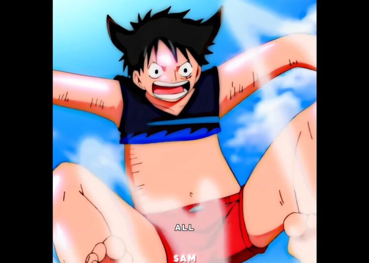 Giant Luffy With Horns 😈 | One Piece | Song – Royalty (Slowed) #trending #shorts