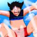 Giant Luffy With Horns 😈 | One Piece | Song – Royalty (Slowed) #trending #shorts