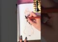 Meu processo para desenhar qualquer coisa !! #arte #desenho #sketch #sketchbook #art #shorts