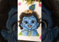 krishna art shorts ❤️ | duvidha rap song krishna #art #drawing #ytshorts #artist #krishna #shorts