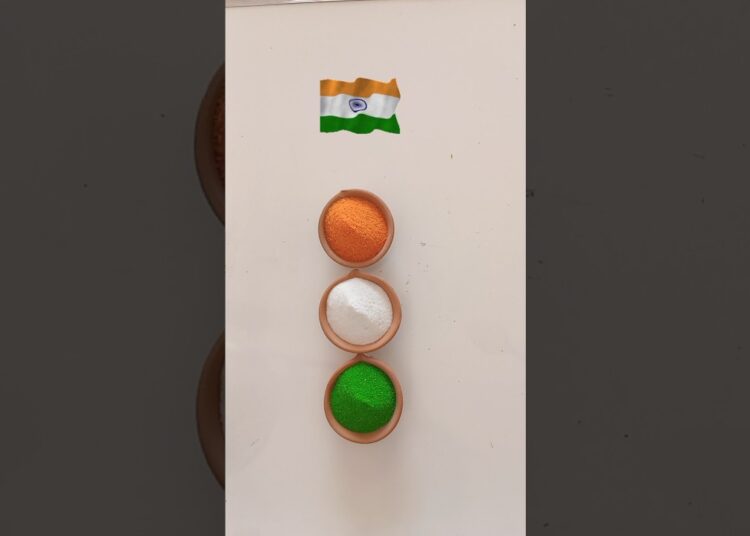 Indian flag art #shorts #youtubeshorts #art #trending #viral #india