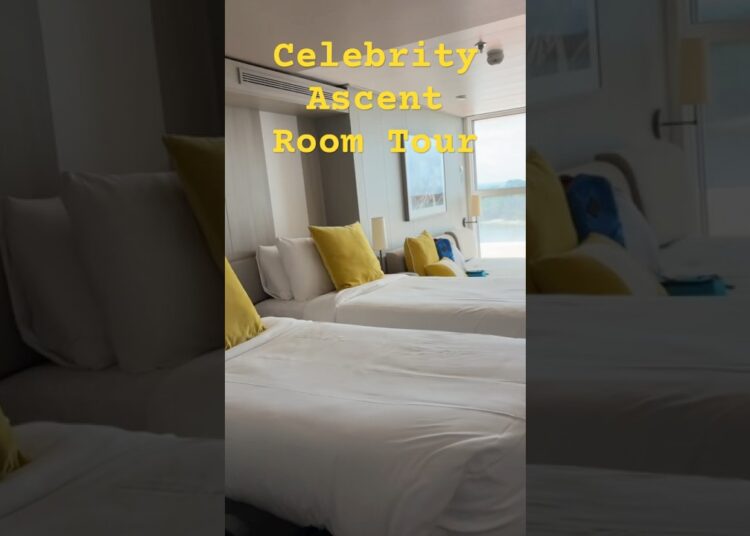 Celebrity Ascent’s Most Requested Cabin Revealed #cruises #shorts
