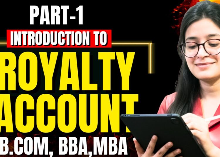 Introduction To Royalty Accounts | Concept | Journal Entries |Part 1| Financial Accounting|B.Com/BBA