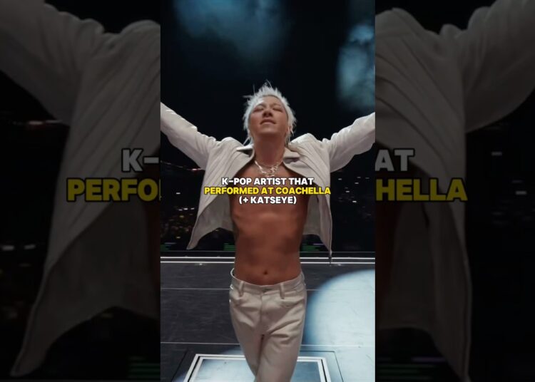 K-pop Artists That Performed At Coachella #kpop #coachella #bigbang #coachella2026 #katseye