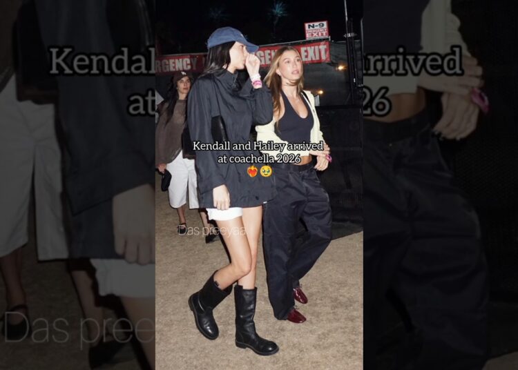 #hailey #kendalljenner #coachella #2026 #model #celebrity #justinbieber #kyliejenner