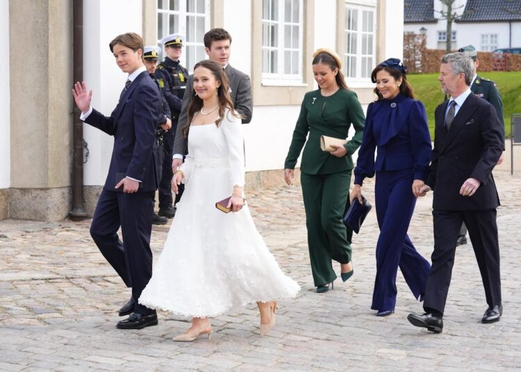 Celebrating Prince Vincent & Princess Josephine -The Whole Danish Royal Family at their Confirmation