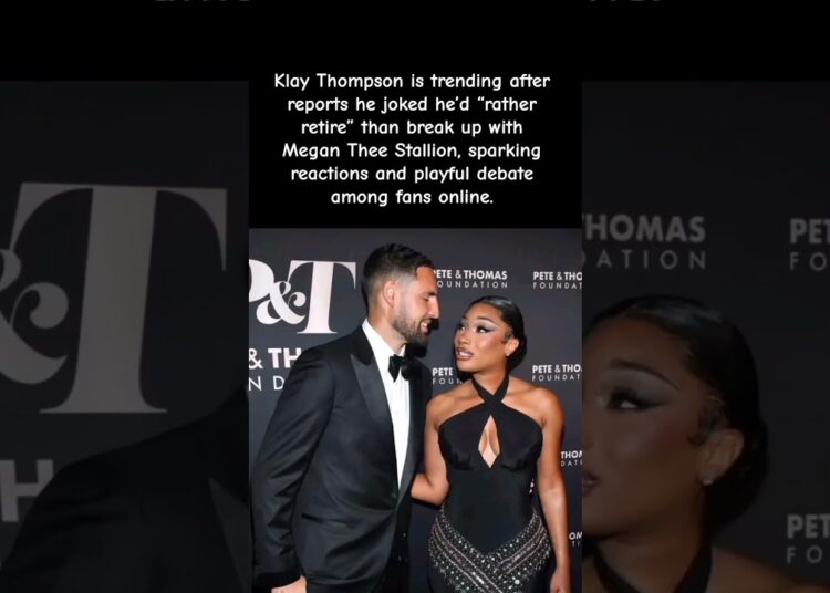“Retire Before Breakup”  Klay Thompson Goes Viral 👀💥 #celebrity