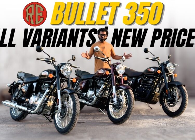 2026 Royal Enfield Bullet 350 All Variants | New Prices | Motorxone