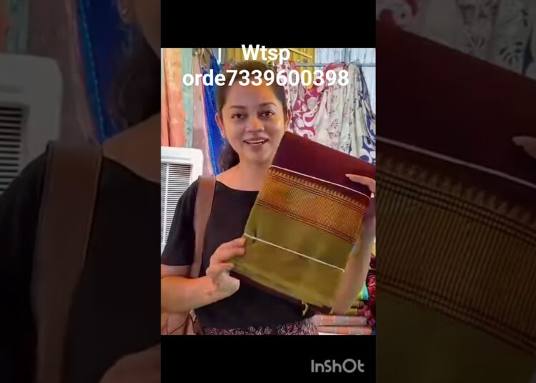 vtv trisha saree #anitha sambath #saree #review #vlog #trending #sarees #celebrity #video