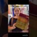 vtv trisha saree #anitha sambath #saree #review #vlog #trending #sarees #celebrity #video