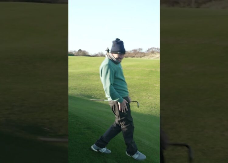 A lob shot at this year’s Open Championship venue, Royal Birkdale!