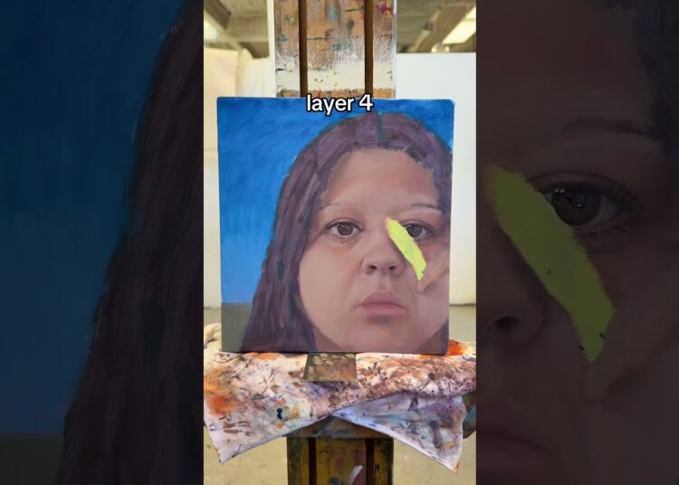 What was y’all’s favorite layer 👩🏻‍🎨 #art #artschool