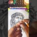 Painting Using Blood 🩸✝️ #artist #shorts #drawing #short