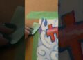 Gear 5 Luffy with oil pastels #artreveal #asmr #onepiece #artist