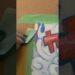 Gear 5 Luffy with oil pastels #artreveal #asmr #onepiece #artist