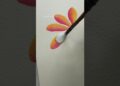 Easy Flower Painting Idea #art #painting #shorts #shortsfeed #youtubeshorts #acrylicflowerpainting