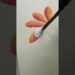 Easy Flower Painting Idea #art #painting #shorts #shortsfeed #youtubeshorts #acrylicflowerpainting