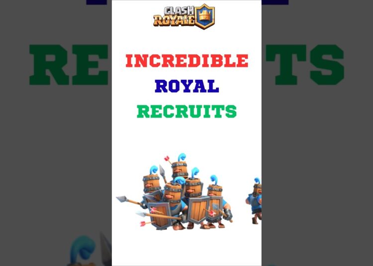 Royal Recruits Counter That Actually Works #clashroyale #shorts #supercell