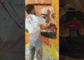 Chhatrapati Shivaji Maharaj Portrait Acrylic Colour Realistic Wall Painting 🖌️Artist Suraj Kumar 🧑‍🎨