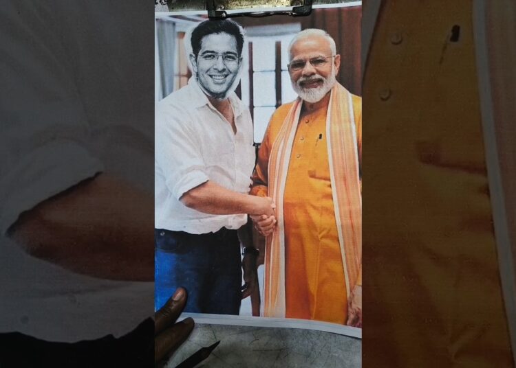 raghav chadda vs Narendra Modi  #shortvideo #virl #artist
