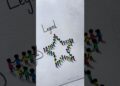 How to draw star #shorts #craft #art #drawing #crafts #satisfying