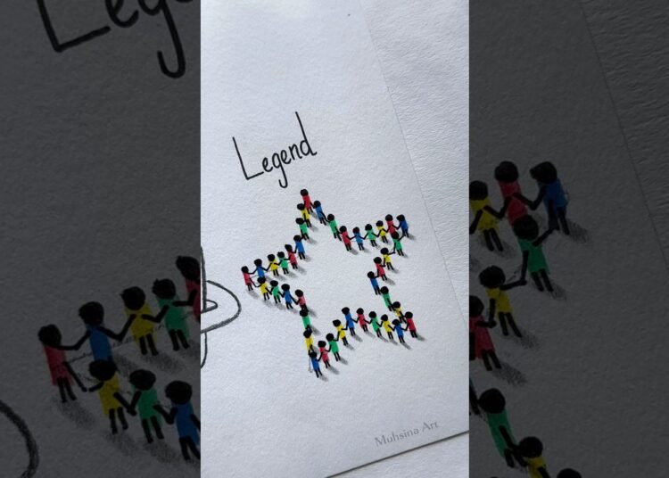 How to draw star #shorts #craft #art #drawing #crafts #satisfying